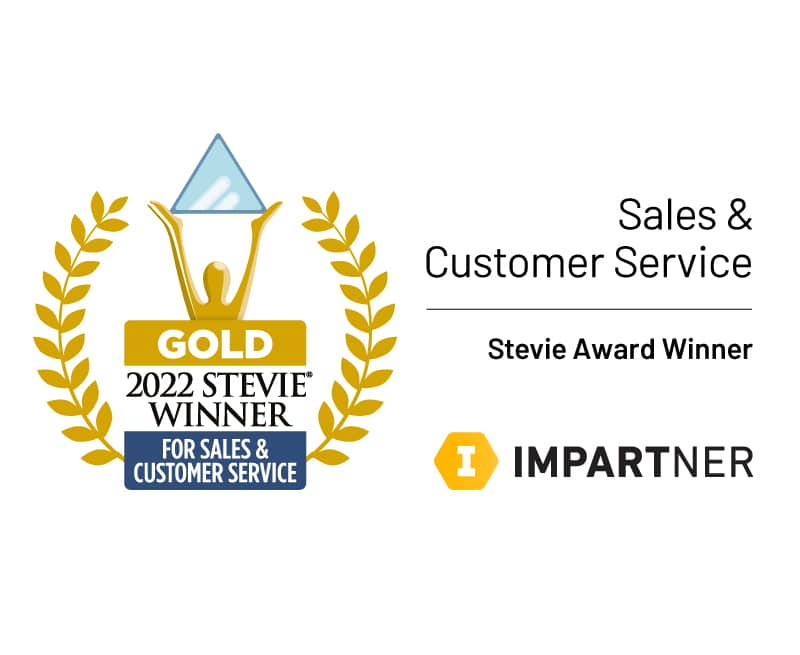 Impartner Wins Gold Stevie® Award for Innovation in Partner Experience