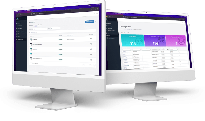 TCMA product on desktops